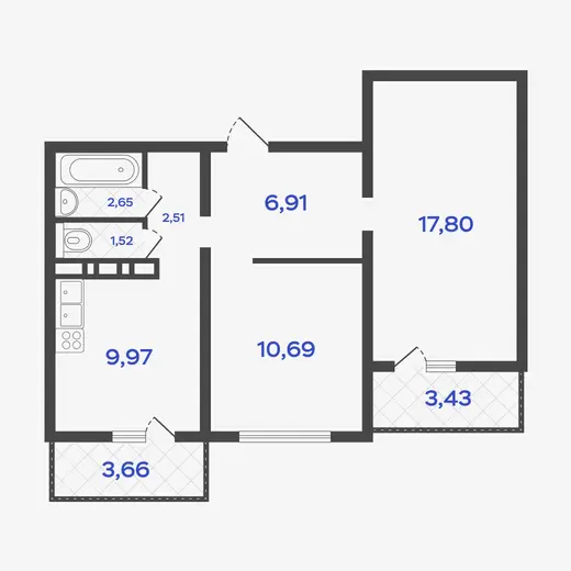 2-комнатные квартиры-22