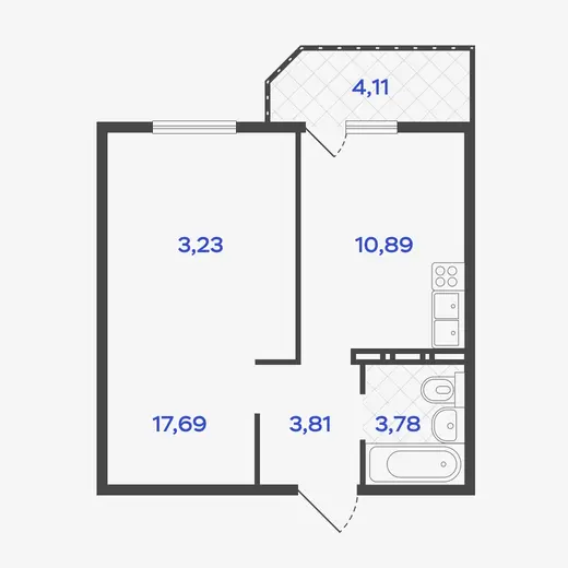 1-комнатные квартиры