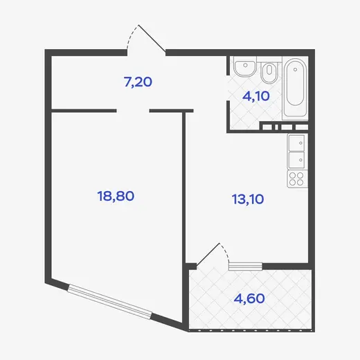 1-комнатные квартиры-33