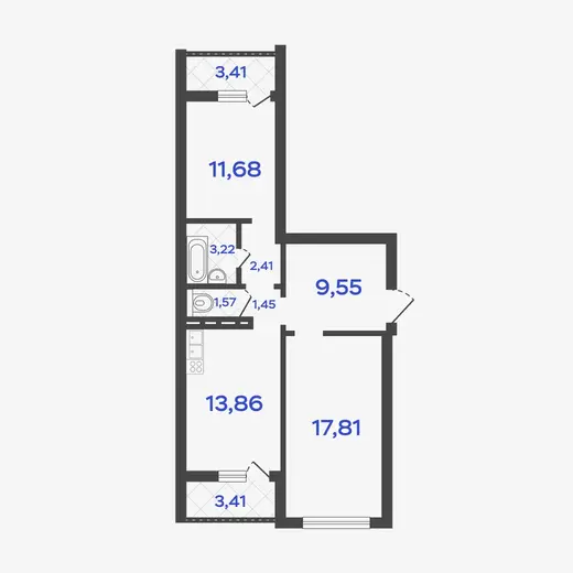 2-комнатные квартиры-44