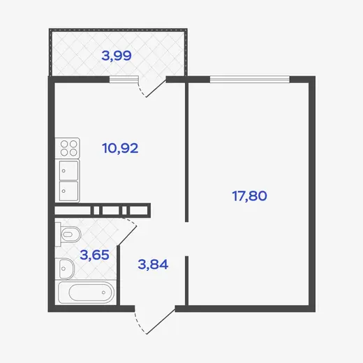 1-комнатные квартиры-22
